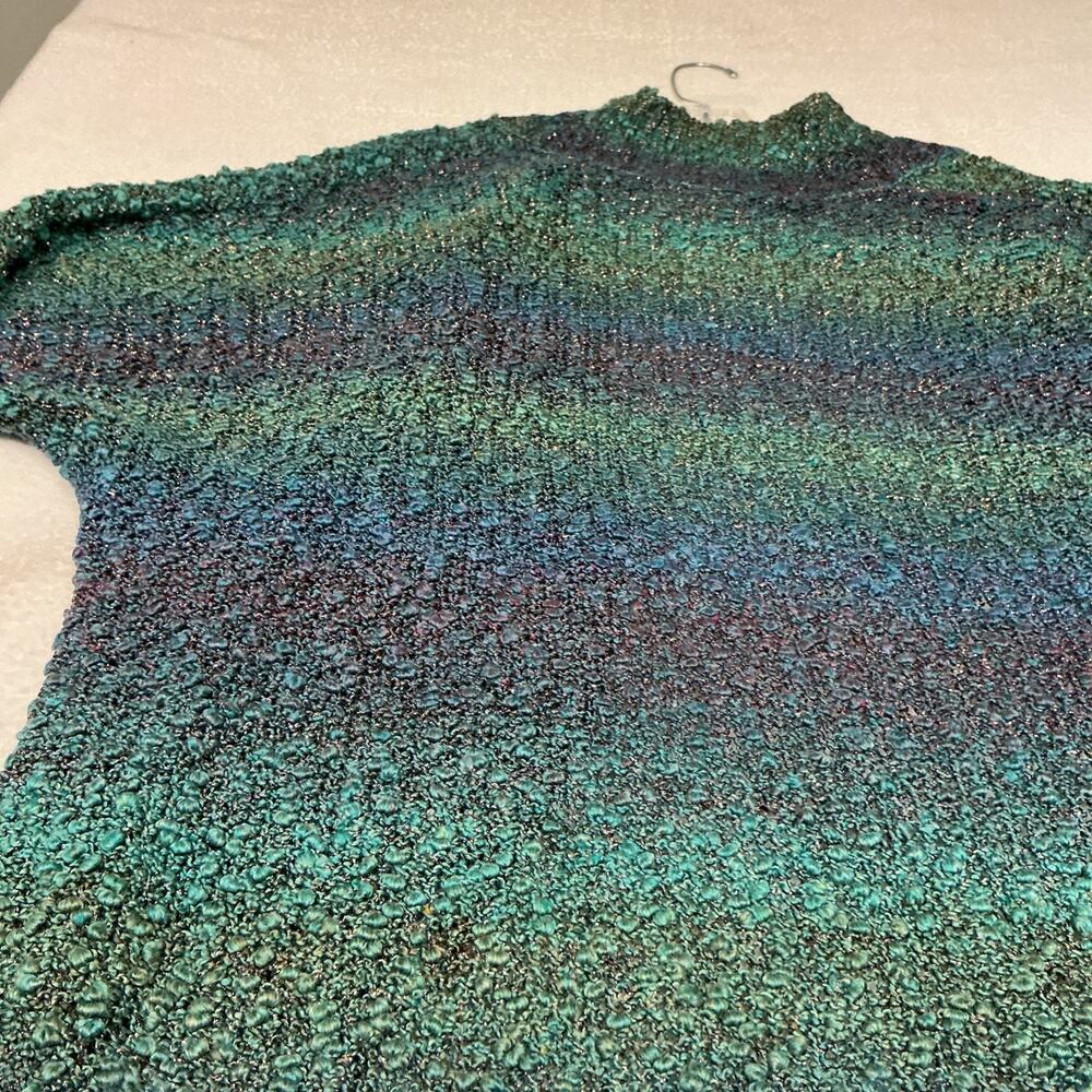 Cato Women's Auqua N Open Front Cardigan Sweater Size 18/20 3/4 Sleeve NWT.3539 - Picture 11 of 14